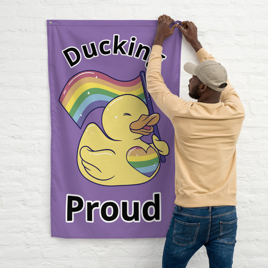 proud  duck flag